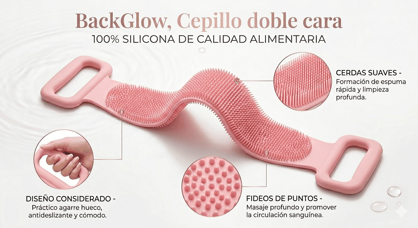 Cepillo de limpieza Profunda - BackGlow