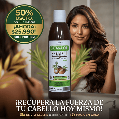 Batana Revive™ -Reduce Caída, fortalece desde la raíz y Vitalidad