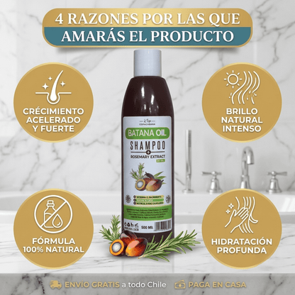 Batana Revive™ -Reduce Caída, fortalece desde la raíz y Vitalidad