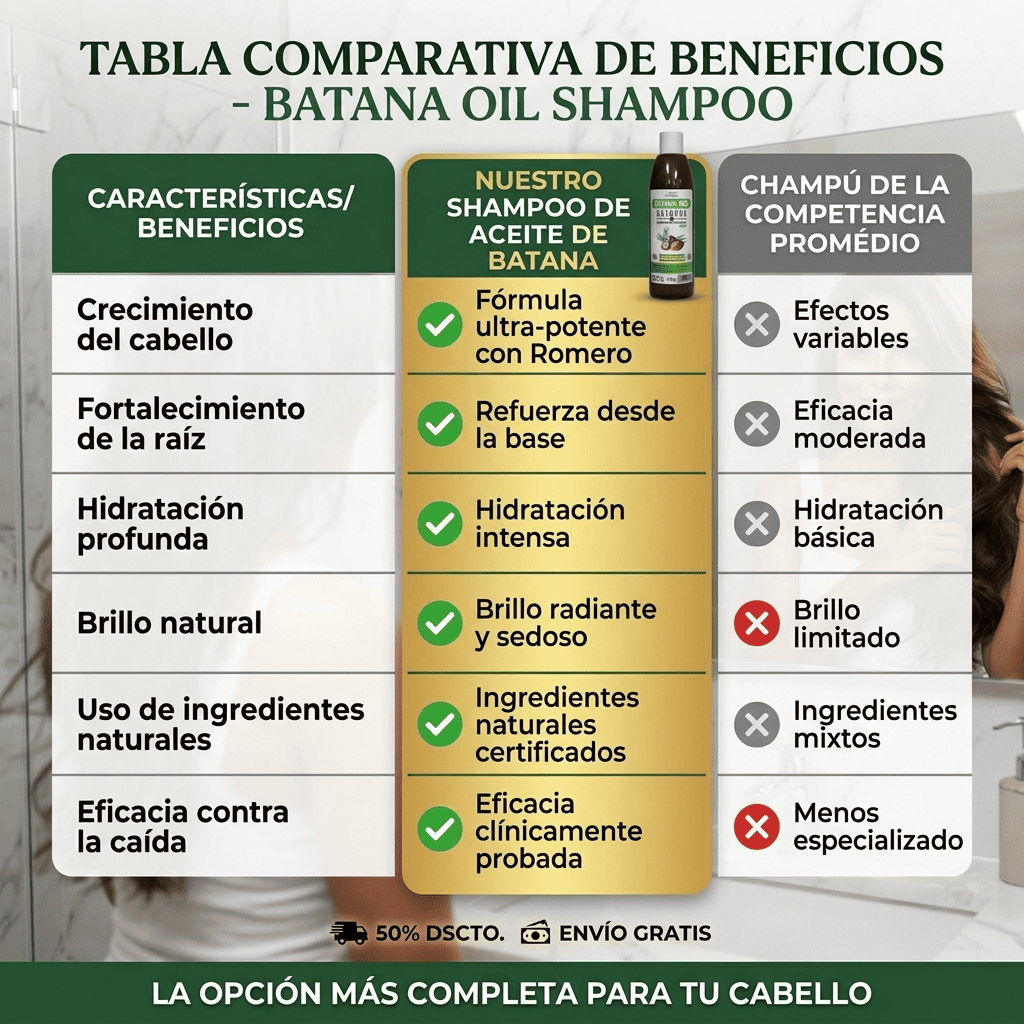 Batana Revive™ - Ayuda a reducir la caída, fortalece desde la raíz y devuelve la vitalidad a tu cabello desde el primer lavado
