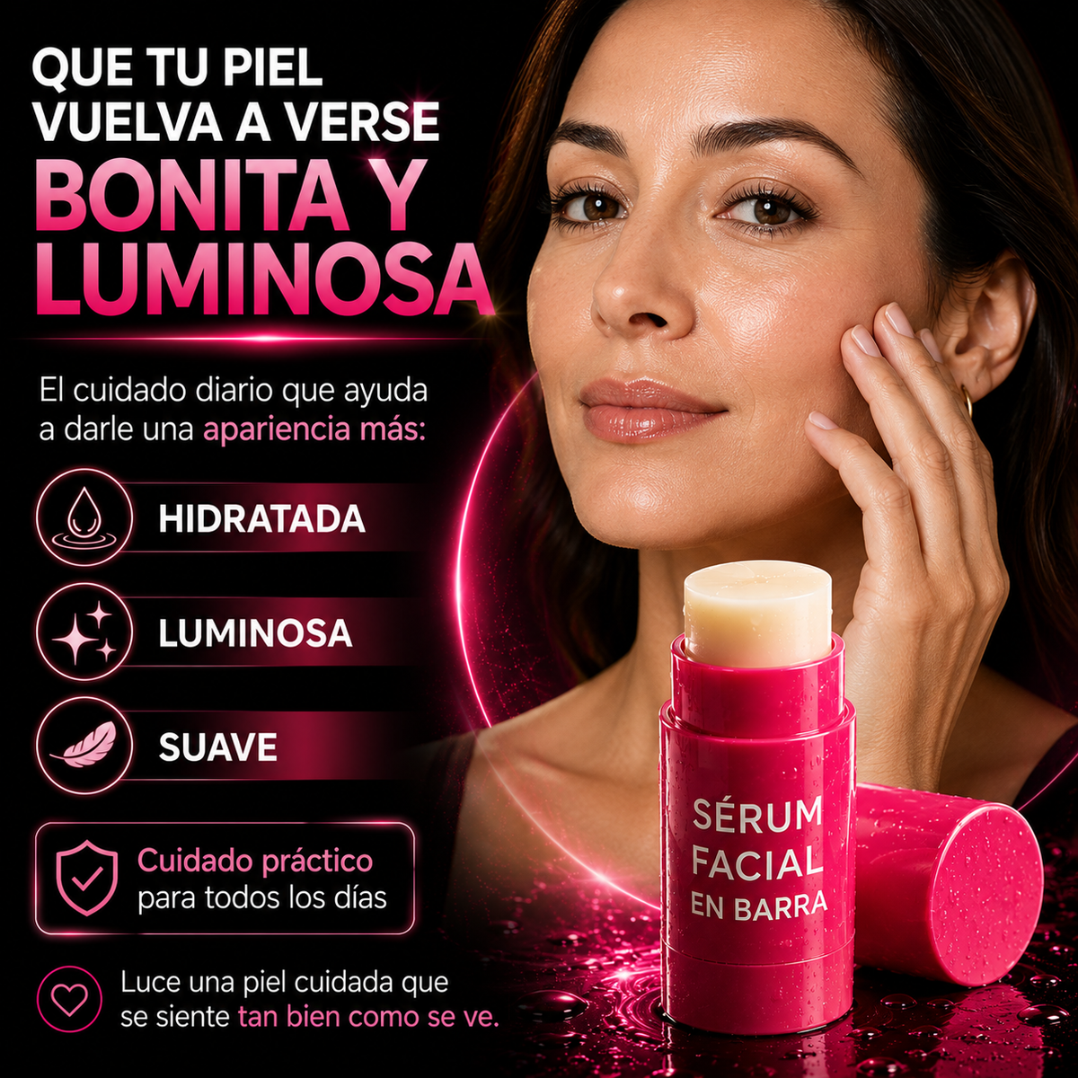 LumiBar — Piel radiante desde el primer uso