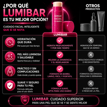 LumiBar — Piel radiante desde el primer uso