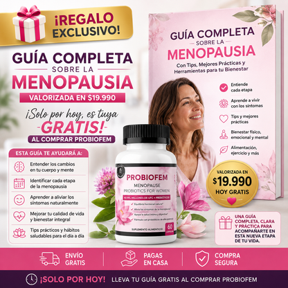 Menos sofocos, menos hinchazón y noches más tranquilas para despertar con más energía, sentirte mejor y disfrutar cada día con mayor bienestar.