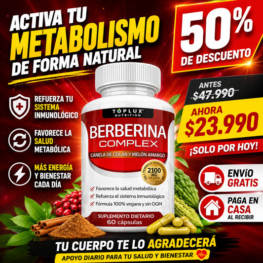 Berberina Complex Premiun - Tu nueva energía vuelve