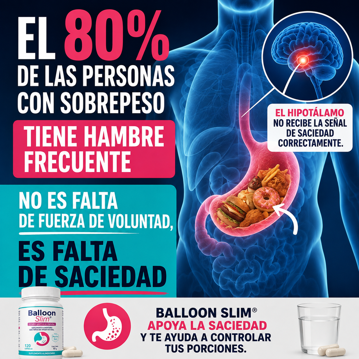 Balloon Slim™  - Control de Apetito y Saciedad