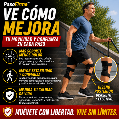 PasoFirme™ Más apoyo para seguir en movimiento.