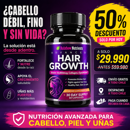 Hair Growth™ — Cabello fuerte desde adentro
