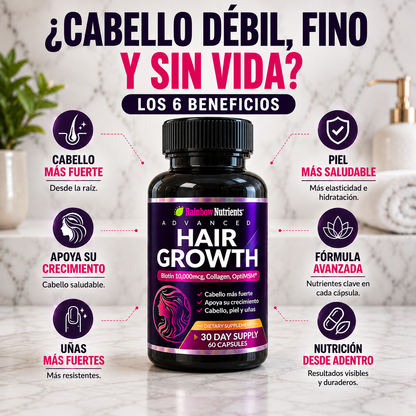 Hair Growth™ — Cabello fuerte desde adentro