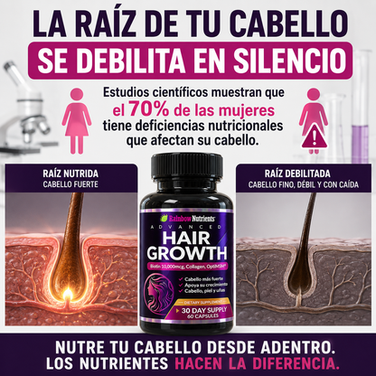 Hair Growth™ — Cabello fuerte desde adentro