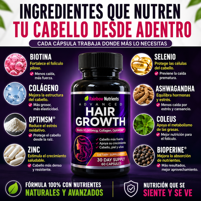 Hair Growth™ — Cabello fuerte desde adentro