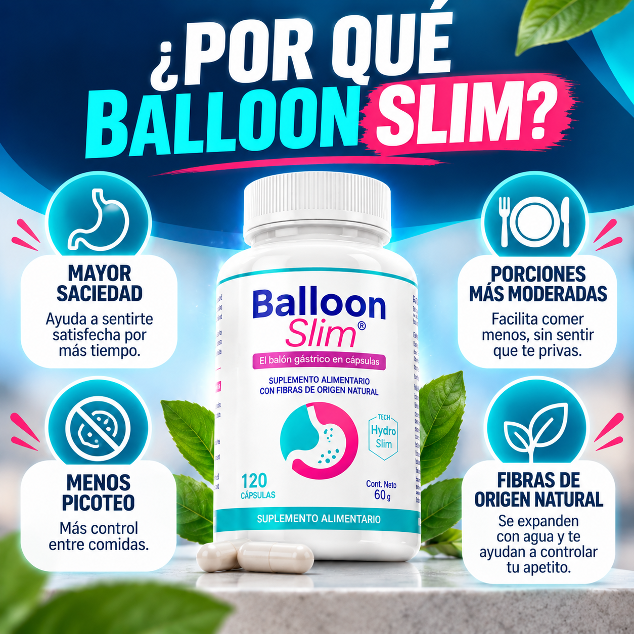 Balloon Slim™  - Control de Apetito y Saciedad