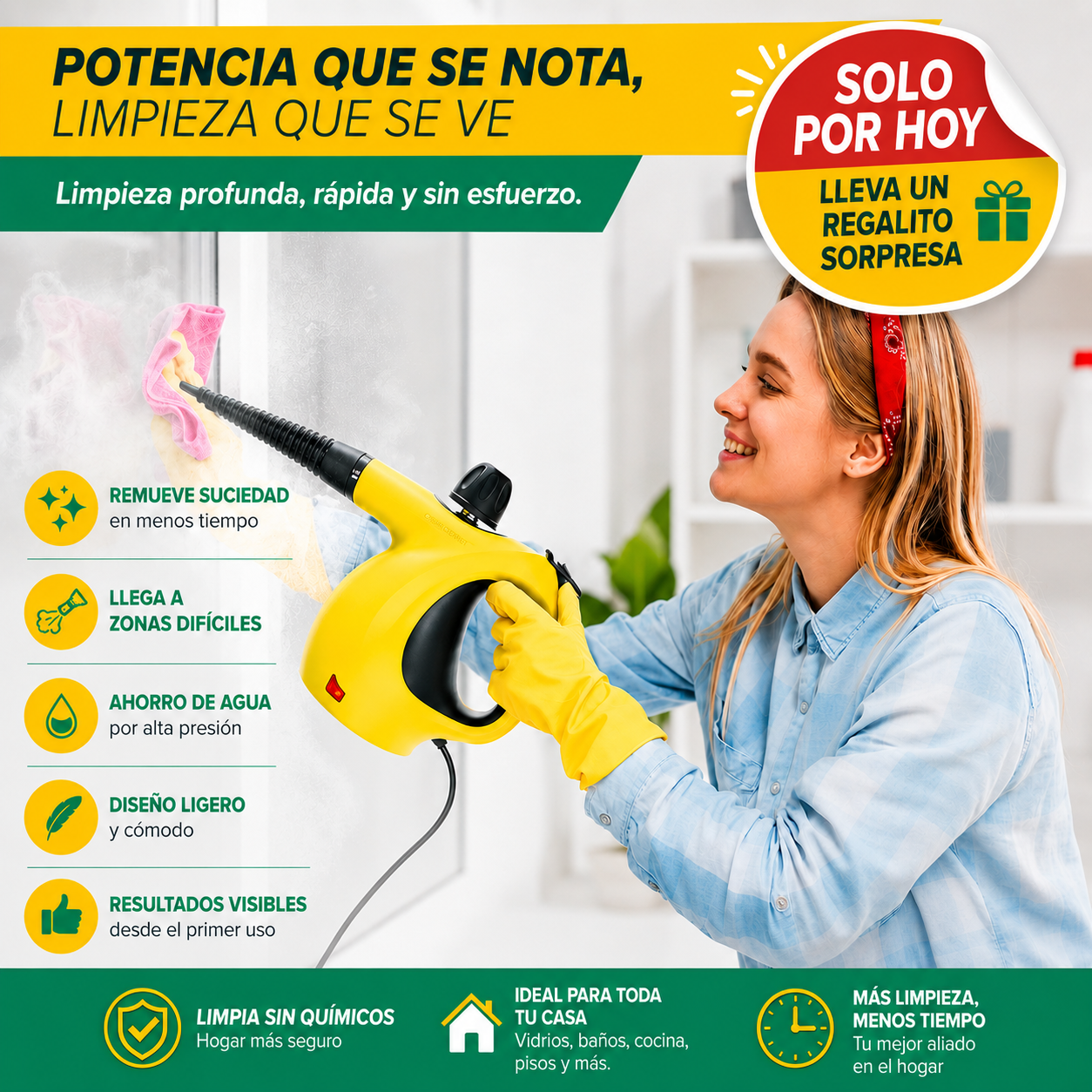 PowerClean  Jet - Limpieza profunda en tus manos