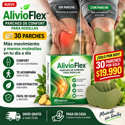 AlivioFlex™ - Confort y alivio para tus rodillas, todos los días