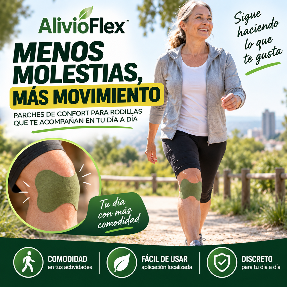 AlivioFlex™ - Confort y alivio para tus rodillas, todos los días