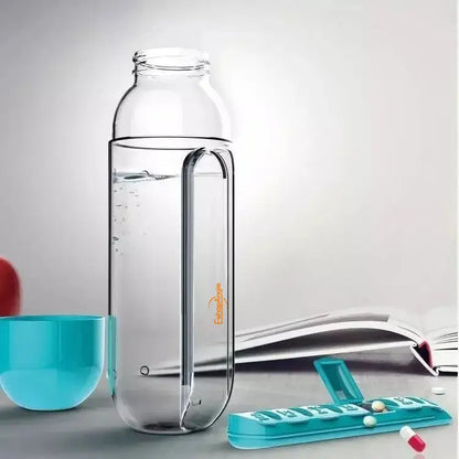 Botella 3 en 1 Pastillero Multifuncional - Twingo