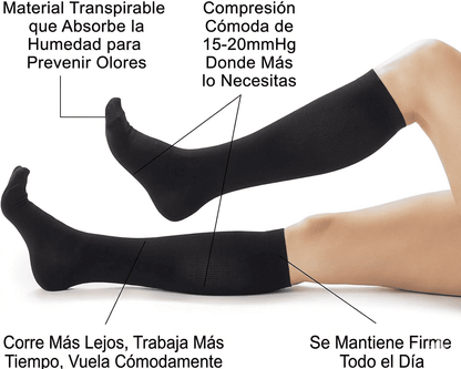 Calcetines de Compresión Unisex- Varices  y pesadez - VenaGuard