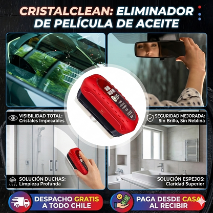 Cepillo Limpiador Profundo y  Antiempañante - CristalClean
