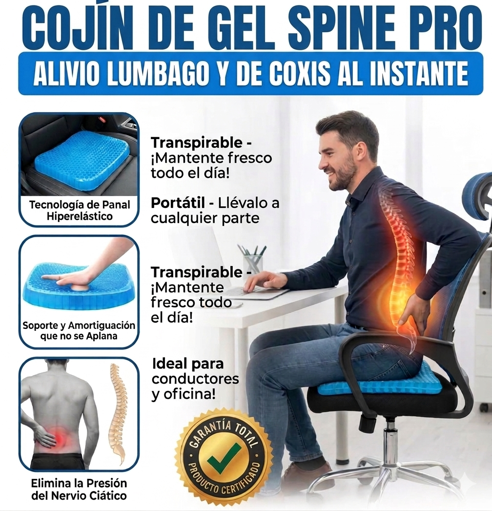 Cojín de Gel Multifucional - SpinePro