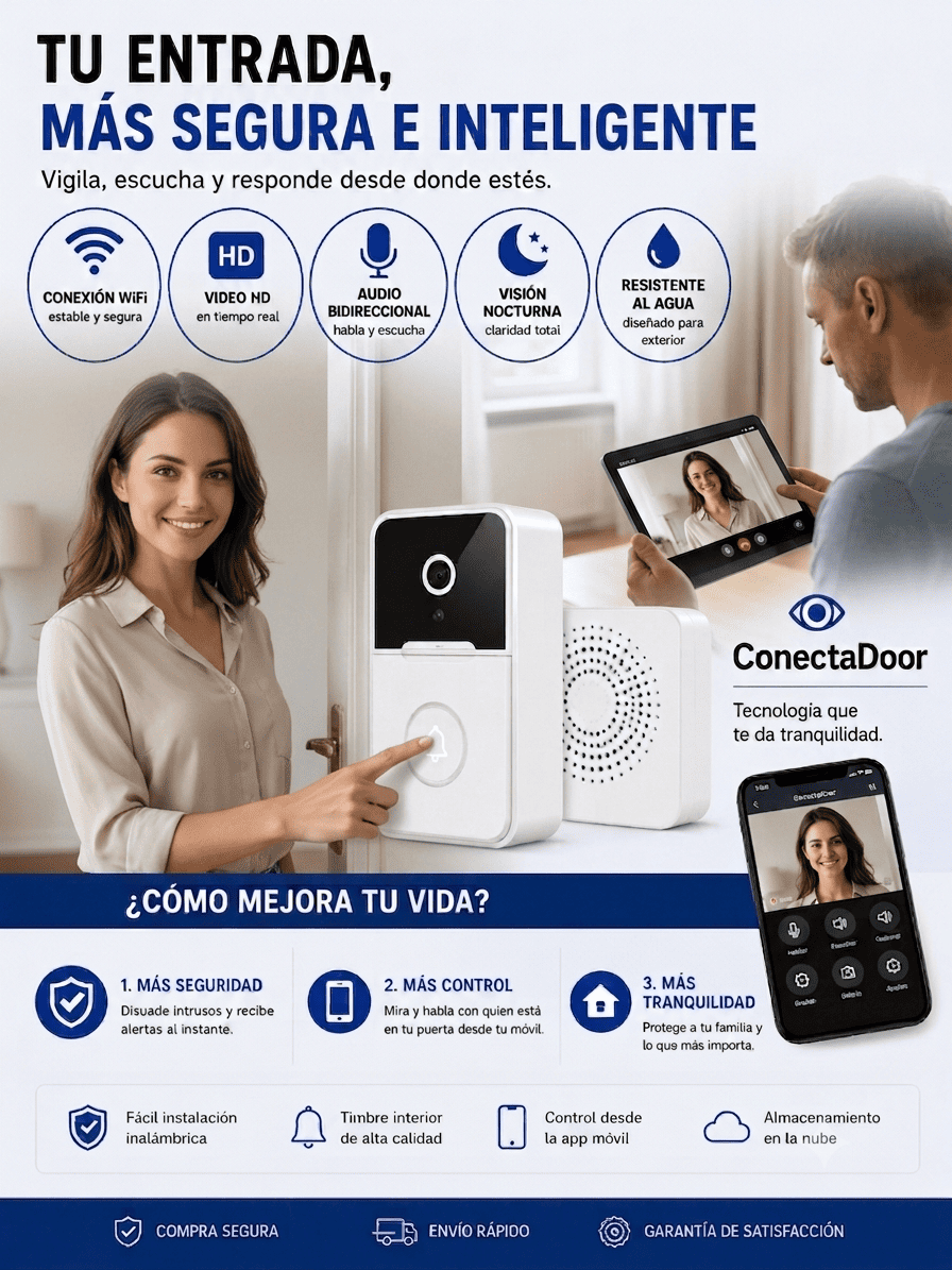 ConectaDoor - Vigila quien toca a tu puerta