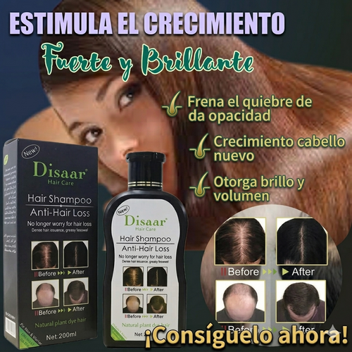 Shampoo Anti Caida Anti- Hair Loss  -  Disaar 200 ml