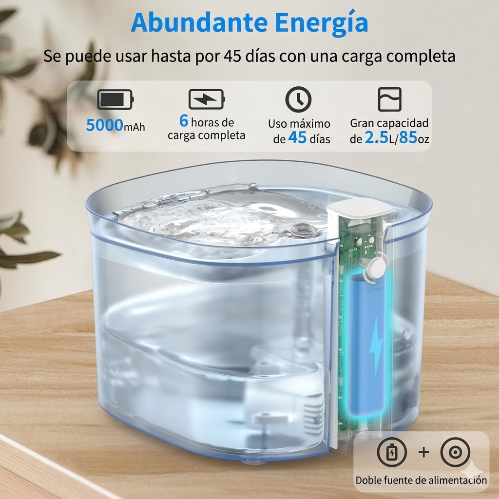 Bebedero Inteligente - Mascotas PureFlow