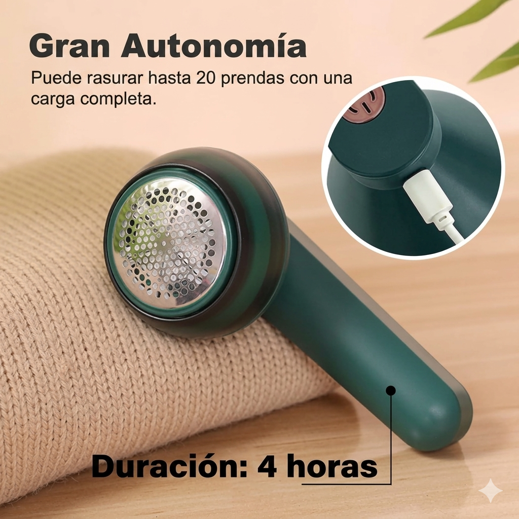 Quitapelusa Recargable - Zeropelusas