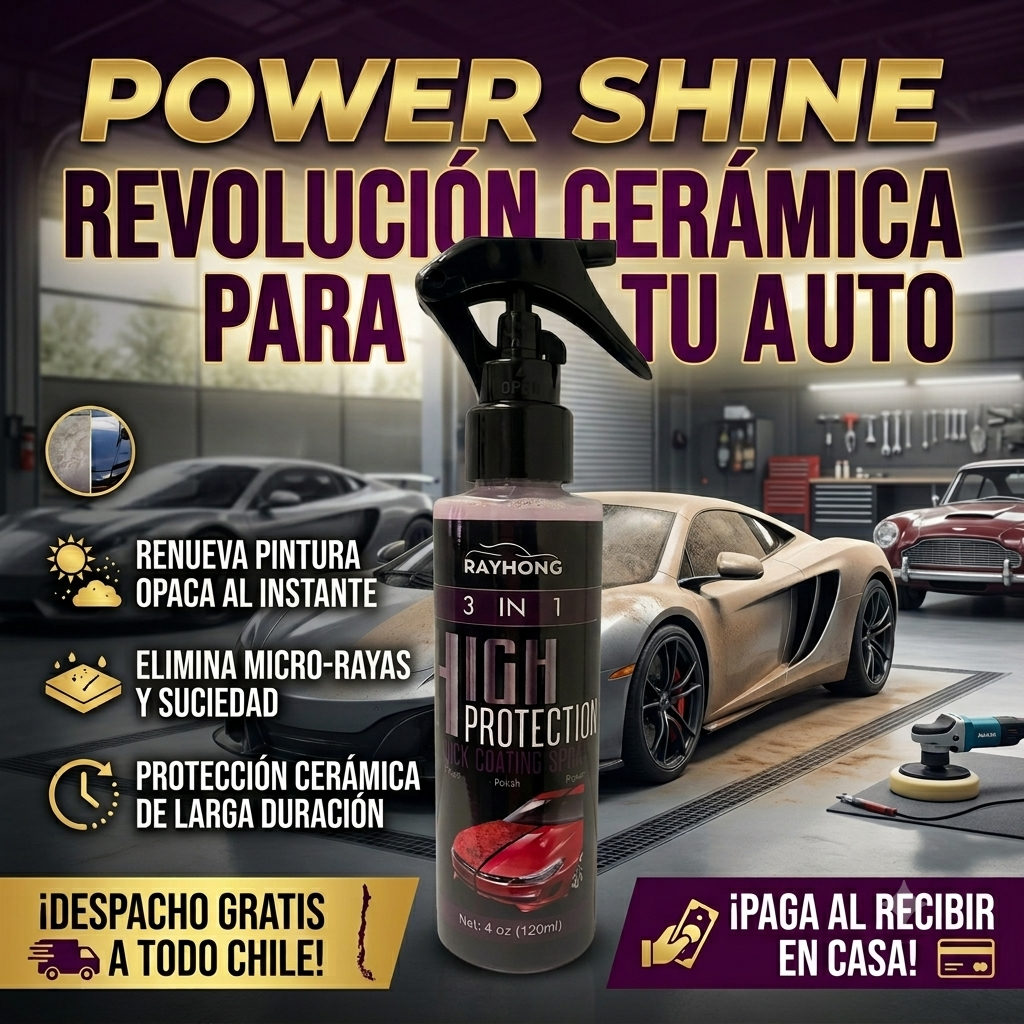Power Shine - El brillo permanente que tu Auto necesita