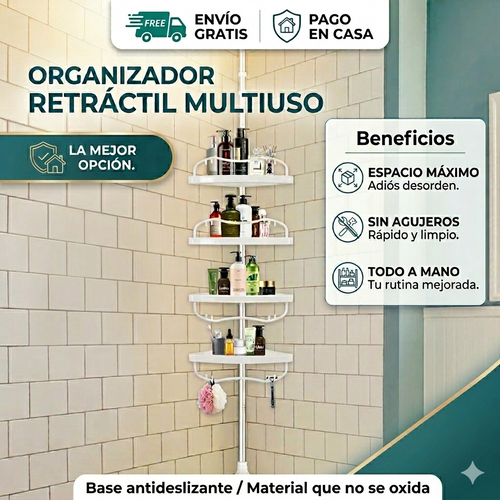 Organizador Esquinero Retractil - Multiuso