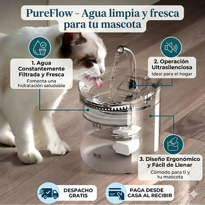 Bebedero Inteligente - Mascotas PureFlow