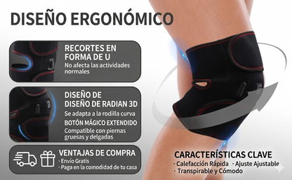 Rodillera Termica BioCalor - 3 en 1