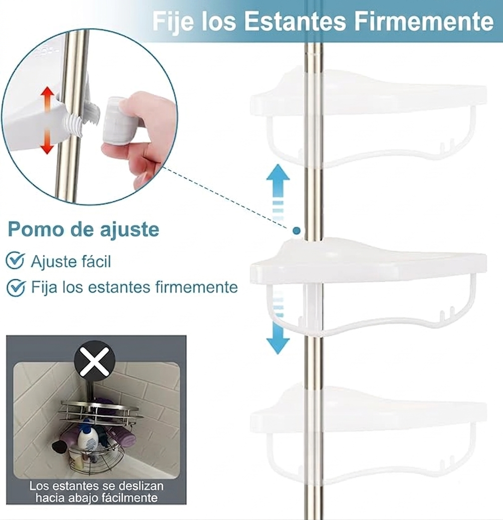 Organizador Esquinero Retractil - Multiuso