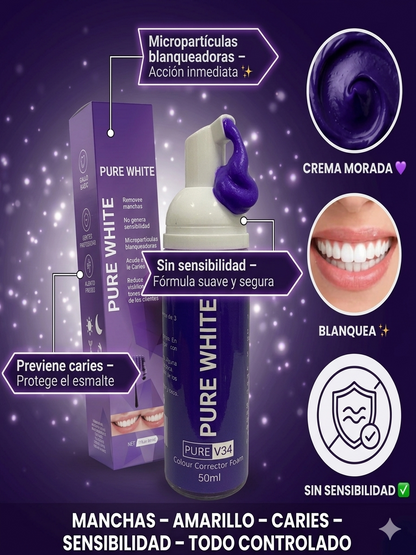 Pasta Dental  Blanqueadora - PureWhite