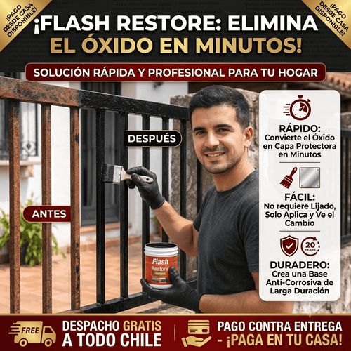FlashRestore - Elimina rápidamente el Oxido