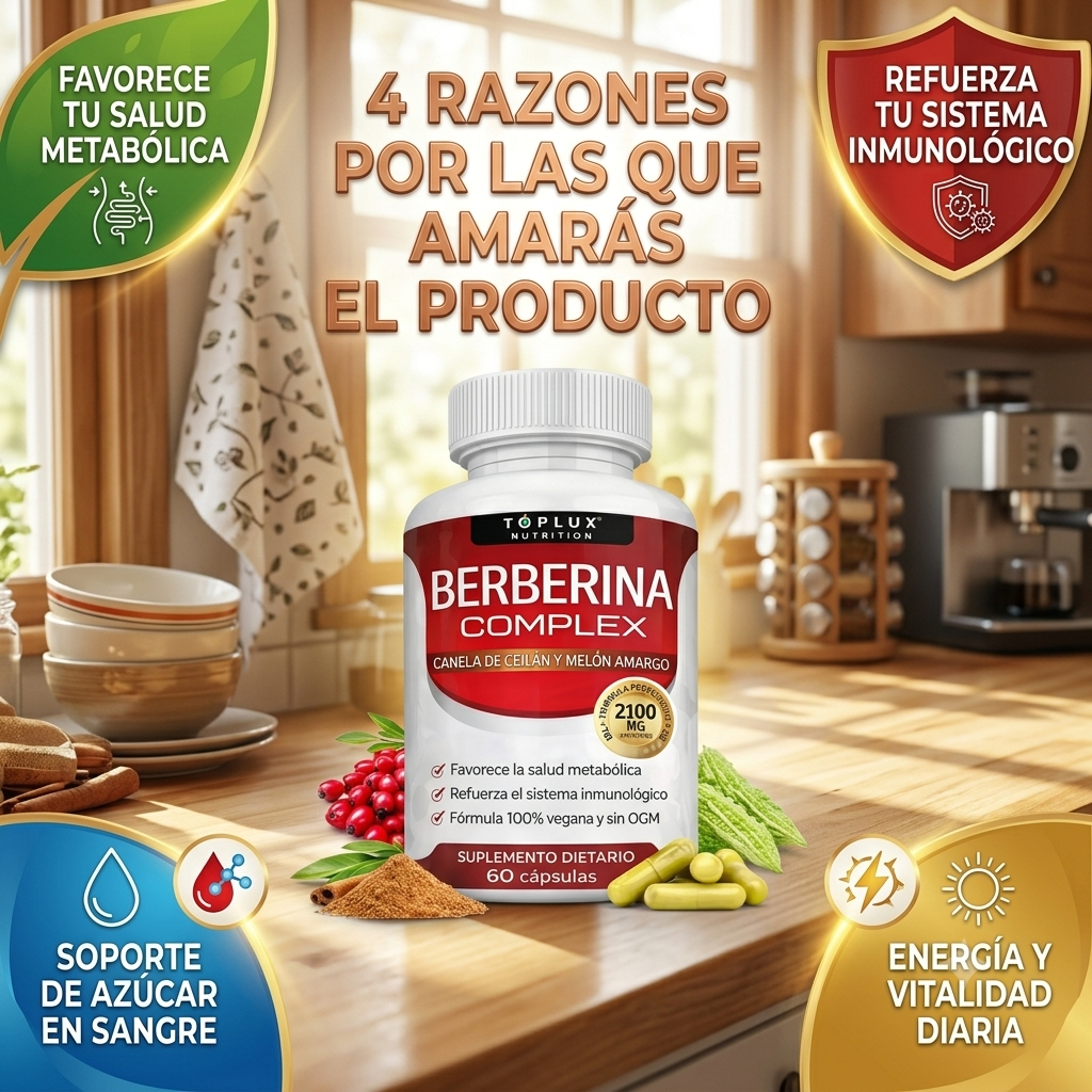 Berberina Complex Premiun - Tu nueva energía vuelve