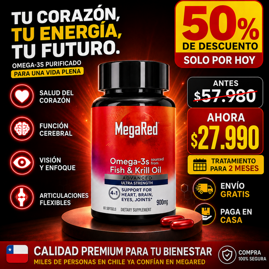 Más energía, apoyo para tu memoria, visión y salud del corazón
