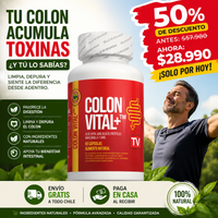 Colon Vital+™ - Bienestar digestivo natural para sentirte más liviano y equilibrado cada día
